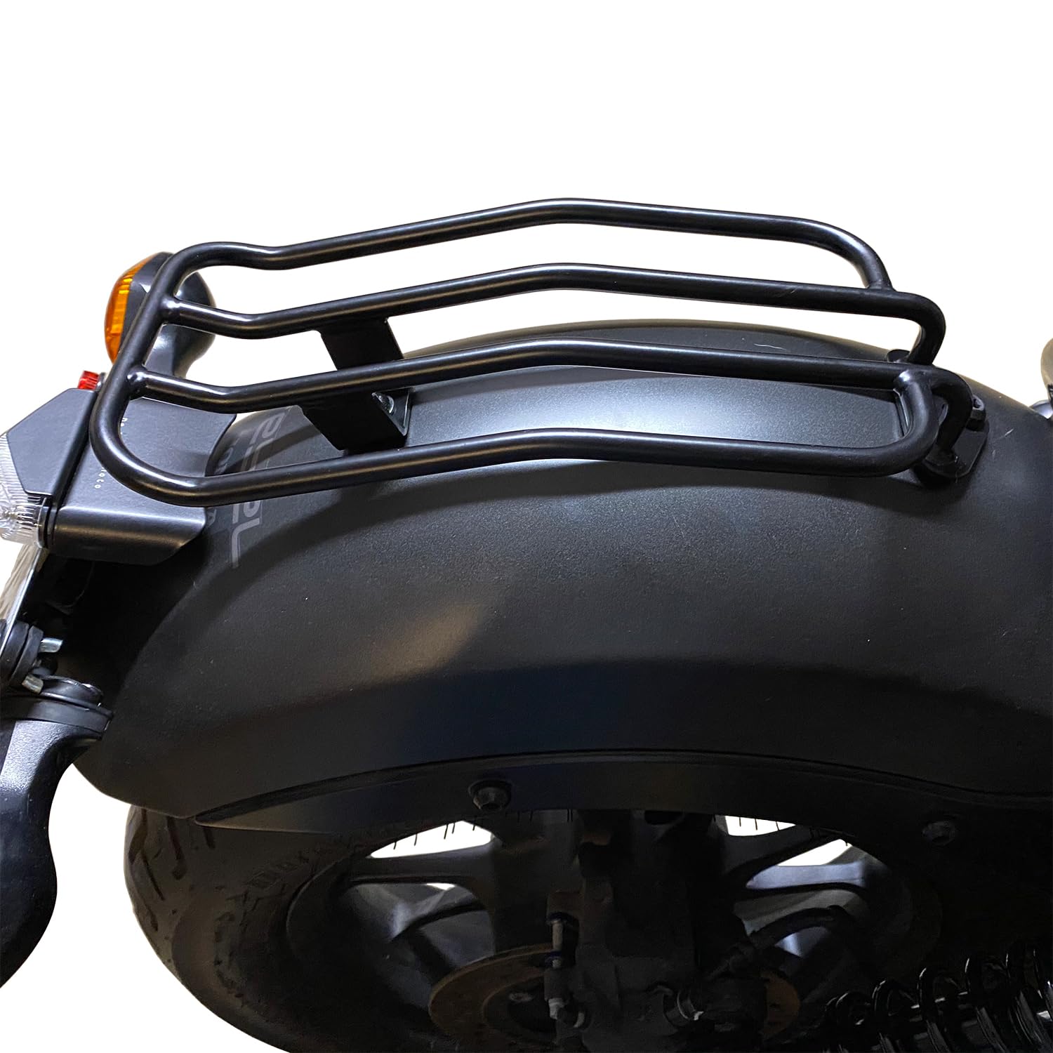 Motorrad hinten Solo Sitzgepäckträger Gepäckträger Stahl Standard Heckkotflügelhalterung kompatibel mit Rebel CMX 300 500 CMX500 2017 2018 2019 2020 2021 2022 2023 2024 Motorrad hinten Solo Sitzgepäckträger Gepäckträger Stahl Standard Heckkotflügelhalterung kompatibel mit Rebel CMX 300 500 CMX500 2017 2018 2019 2020 2021 2022 2023 2024 von Lorababer
