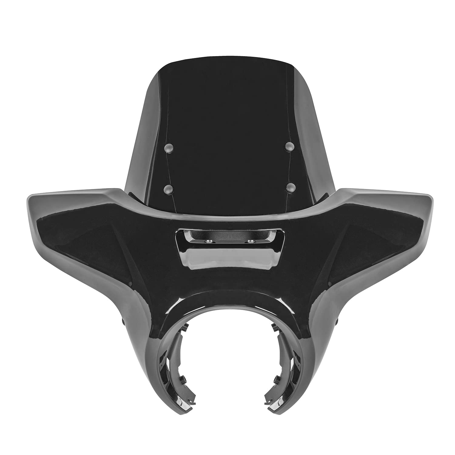 Motorrad Größere Scheinwerferverkleidungsmaske Abdeckung Windschutzscheibe Kompatibel mit Rebel CMX1100 CMX 1100 2021 2022 2023 2024 Scheinwerferschutz Windabweiser (Rauchen Sie mit Schwarz) von Lorababer