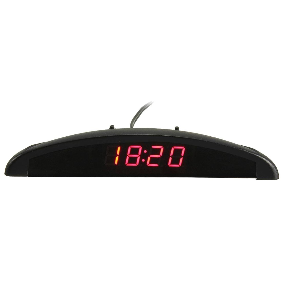 Losueeun 3In1 Auto Car 12V Digital LED Voltmeter Spannung Temperatur Uhr Thermometer Kfz, Rot Losueeun 3In1 Auto Car 12V Digital LED Voltmeter Spannung Temperatur Uhr Thermometer Kfz, Rot von Losueeun