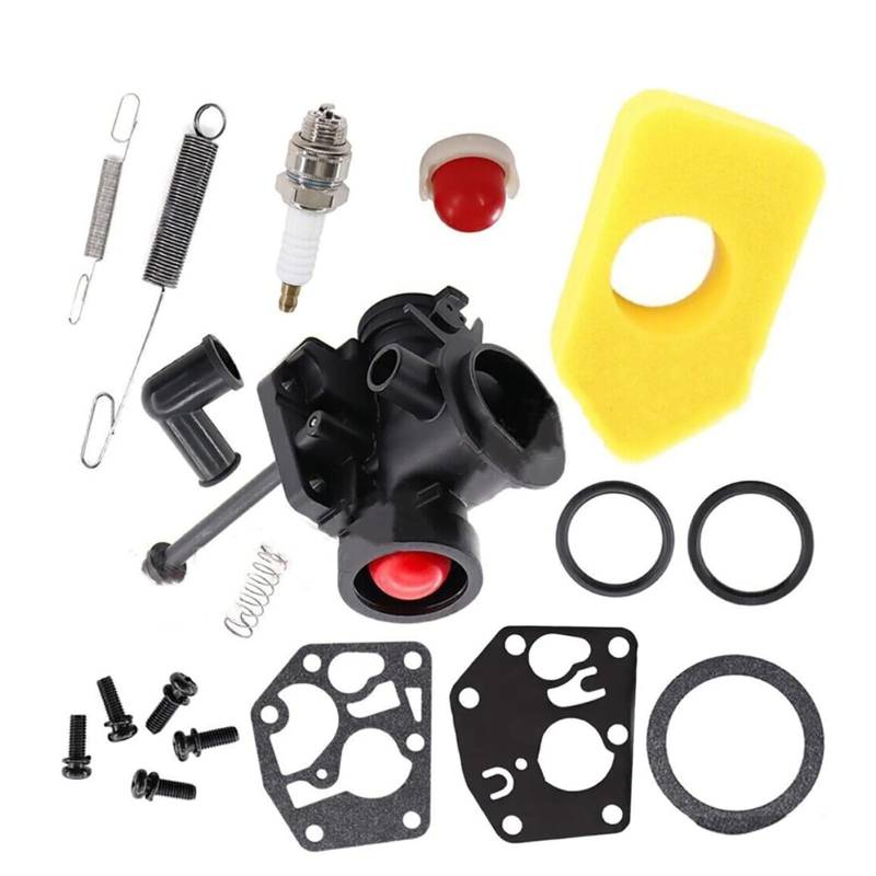 Losxuido Briggs Stratton Vergaser Briggs Stratton Luftfilter für Briggs & Stratton Sprint 497619 499809 498809A 494406 von Losxuido
