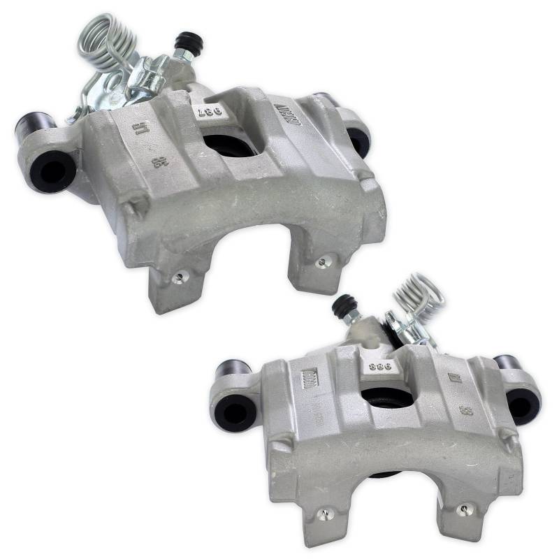 2x BREMSSATTEL BREMSSÄTTEL BREMSZANGEN HINTEN LINKS + RECHTS BREMSSATTEL KIT KOMPLETTSET HINTERACHSE von Lott-Autoteile