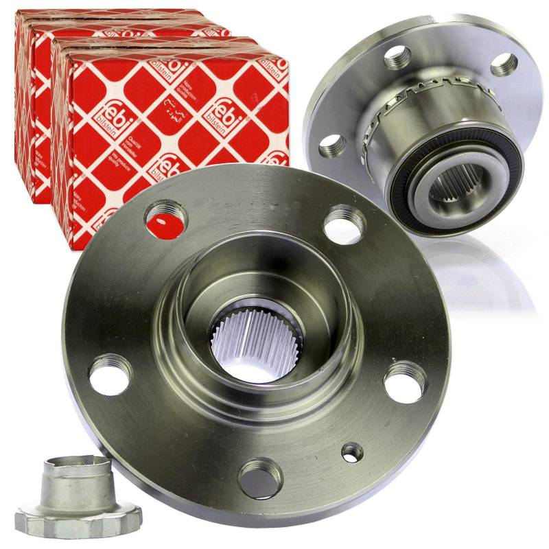 2x Radnabe Radlagersatz links + rechts Set Vorne Vorderachse von Lott-Autoteile