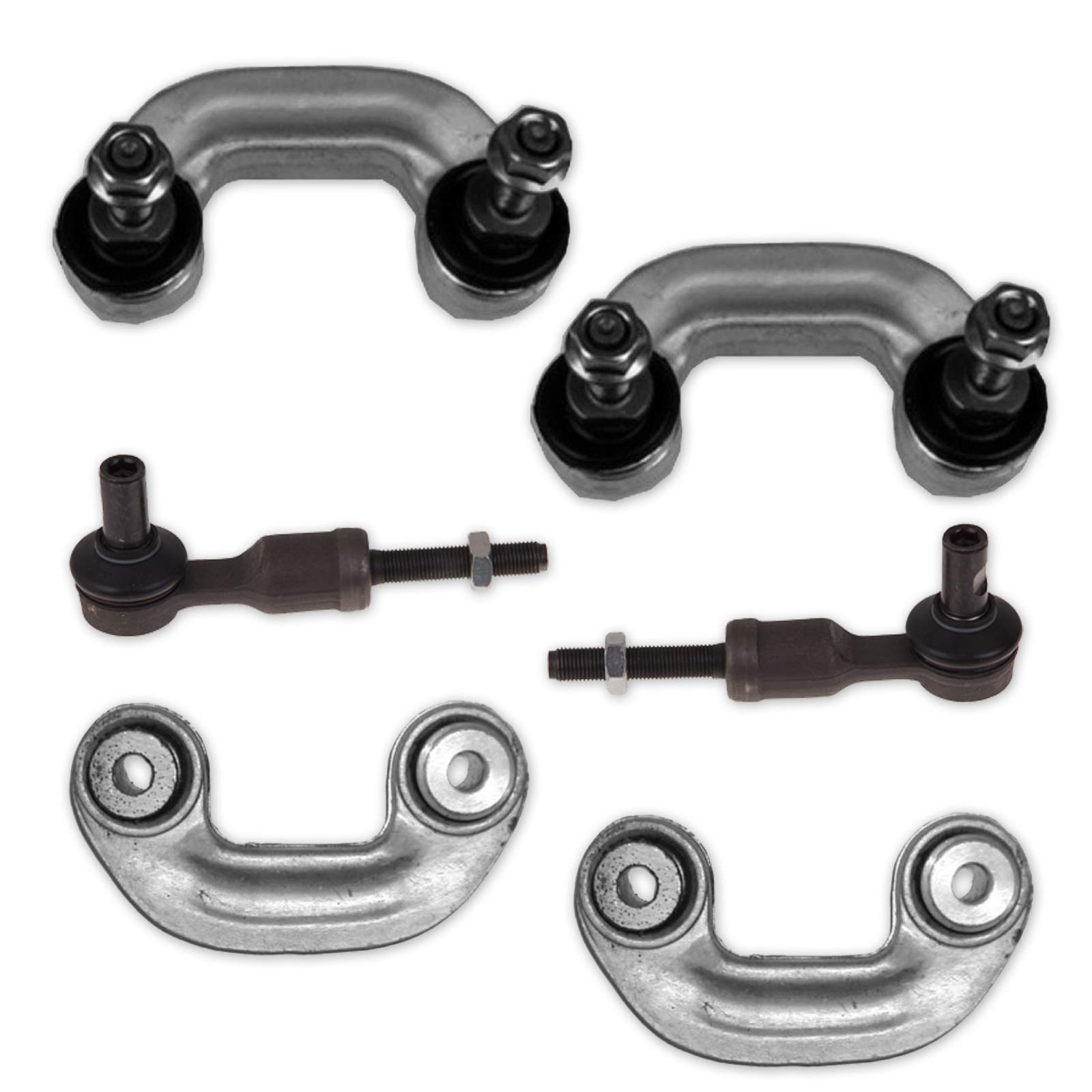 2x Spurstangenkopf + 2x Koppelstange Radaufhängung Set vorne links + rechts 2x Spurstangenkopf + 2x Koppelstange Radaufhängung Set vorne links + rechts von Lott-Autoteile