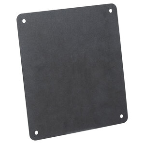 Louis Kennzeichenverstärkungsplatte DE, Aluminium, schwarz-eloxiert Parts von Louis Parts