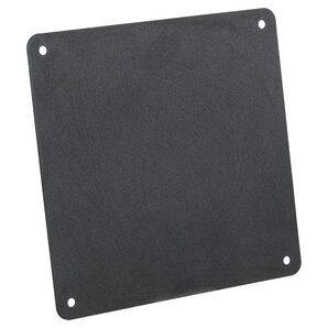 Louis Kennzeichenverstärkungsplatte DE, Aluminium, schwarz-eloxiert Parts von Louis Parts
