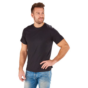 Basic T-Shirt, Doppelpack Schwarz Louis von Louis