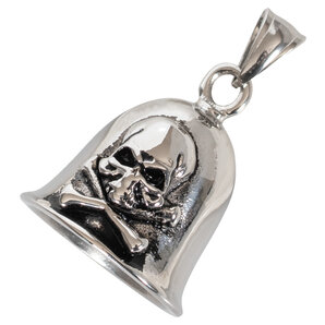 Biker Bell Skull and Bones Louis von Louis