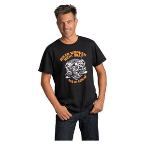 Chrom statt Grau T-shirt Schwarz Rahmenlos von Rahmenlos