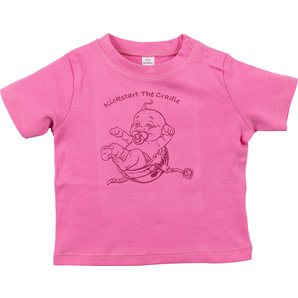 Cradle Baby Girl T-Shirt Pink Louis von Louis