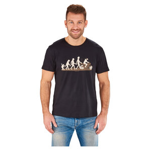 "Evolution" T-Shirt Schwarz Rahmenlos von Rahmenlos