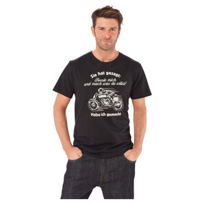 Fessle mich T-Shirt FESSLE MICH Schwarz Rahmenlos von Rahmenlos