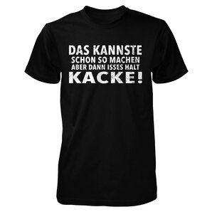 Louis Kannst so machen T-Shirt Schwarz von Louis