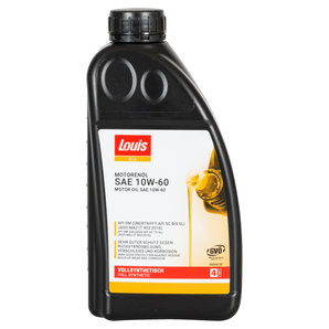 Louis Oil Motorenöl 4-Takt 10W-60 vollsynthetisch, Inhalt 1 Liter von Louis Oil