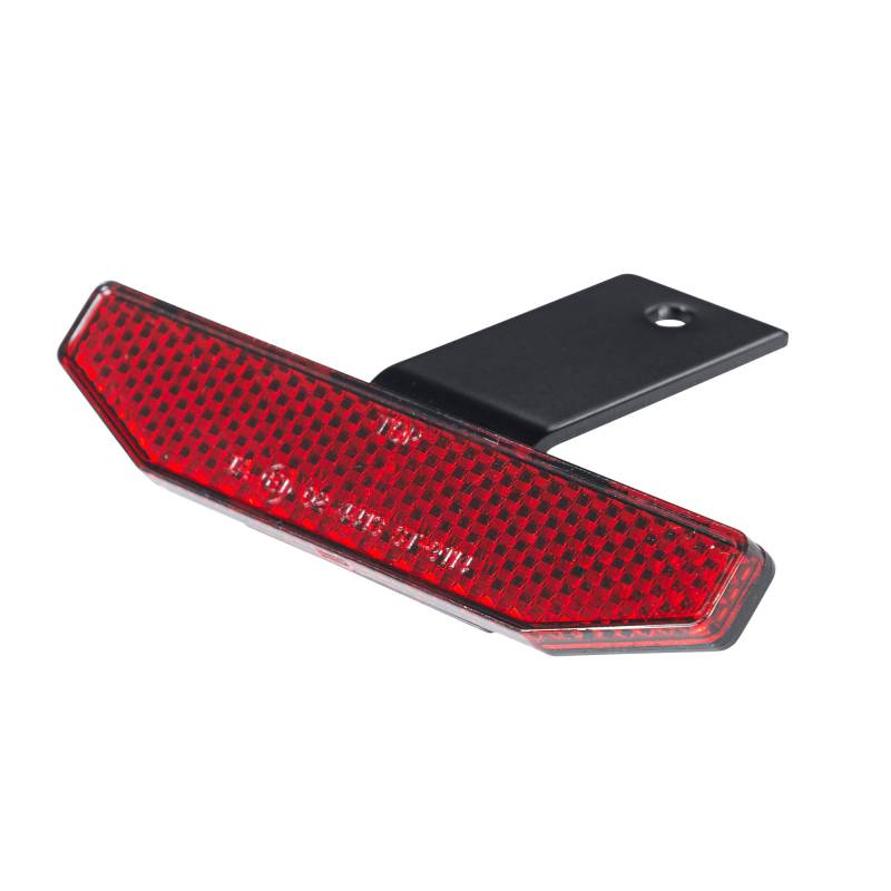 Louis Rückstrahler Motorrad, E-geprüfter Reflektor Hinten, Schmaler Universalhalter 2 x 10 cm von Louis