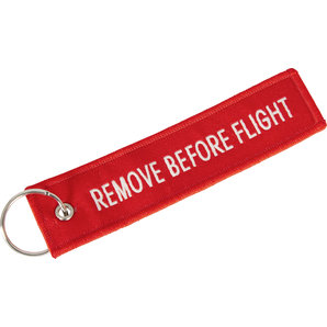Schlüsselanhänger "Remove Before Flight" Länge: ca. 13cm Louis von Louis