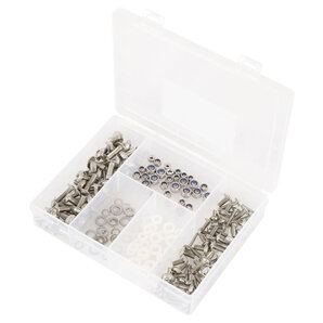 Verkleidungsschrauben-Set 180-teilig, Edelstahl Louis von Louis