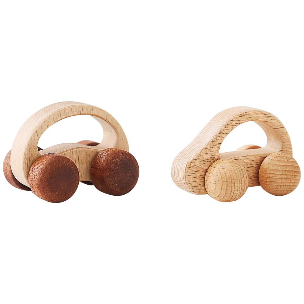 Louttary Holzauto für Babys, Spielzeugauto zum und Ziehen, Geschenke für und Mädchen Louttary Holzauto für Babys, Spielzeugauto zum und Ziehen, Geschenke für und Mädchen von Louttary