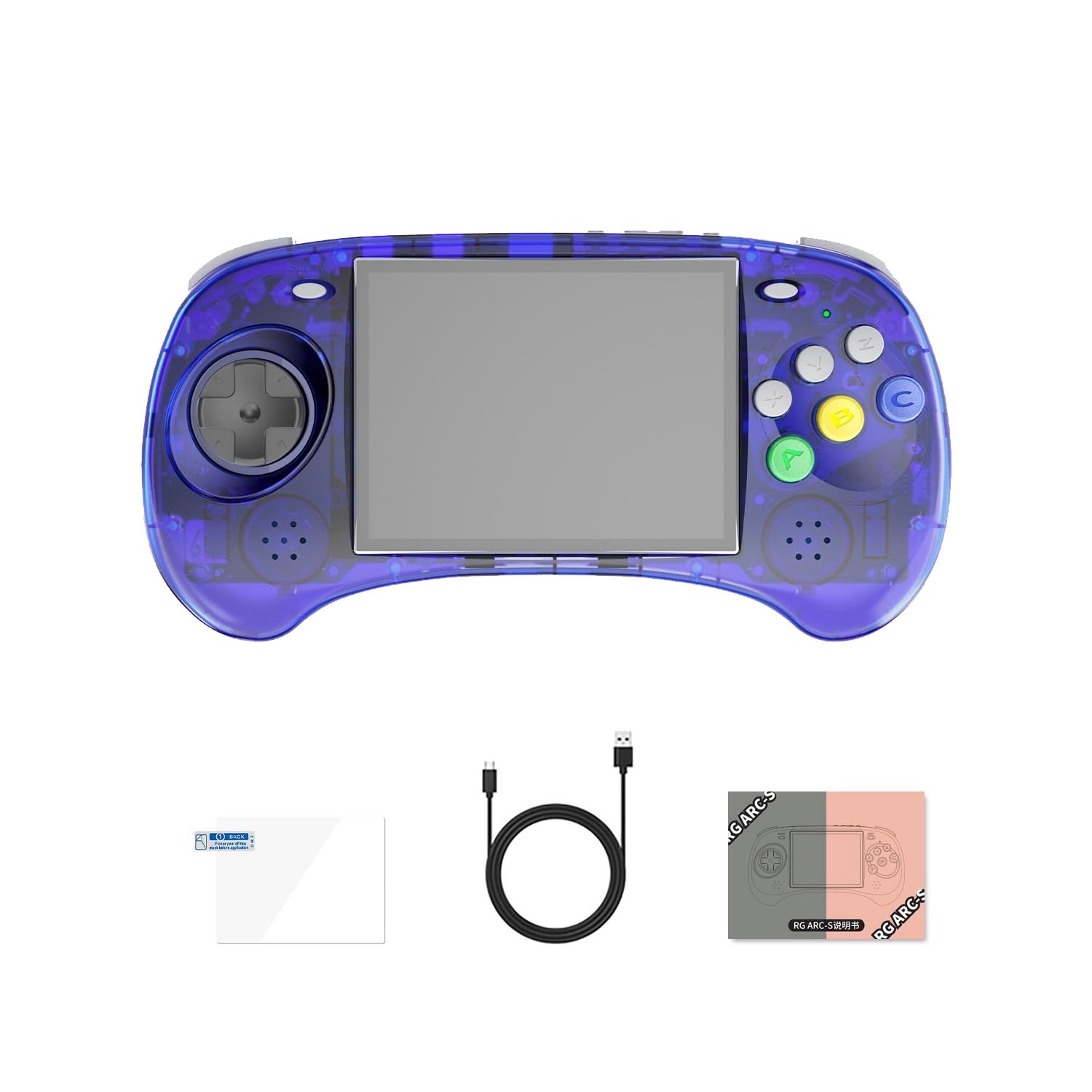 Louttary RG ARC-S Handheld-Spielekonsole 256G 4 IPS Linux OS Sechs-Tasten-Design Retro-Videoplayer Unterstützen Kabelgebundenen eine Einfache Installation und Einfache Bedienung Louttary RG ARC-S Handheld-Spielekonsole 256G 4 IPS Linux OS Sechs-Tasten-Design Retro-Videoplayer Unterstützen Kabelgebundenen eine Einfache Installation und Einfache Bedienung von Louttary