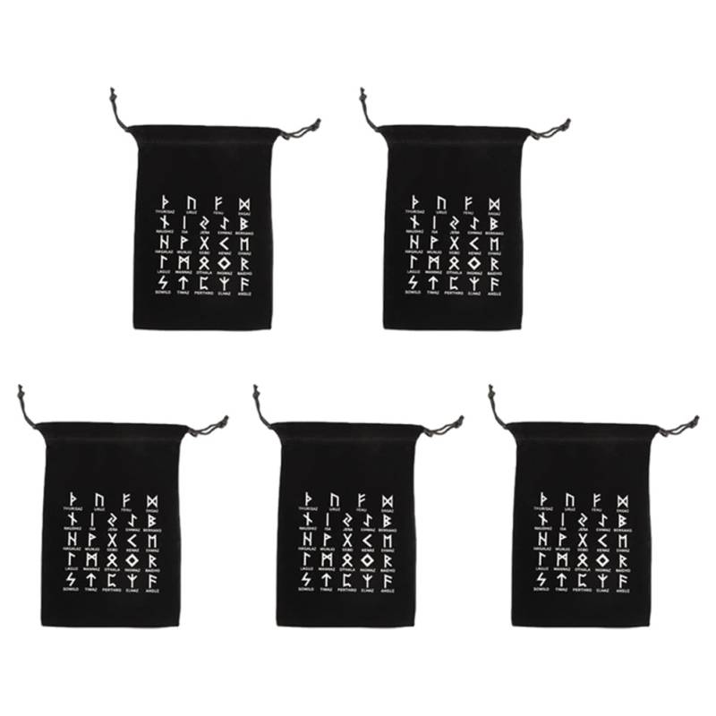 Louttary Tarot-Karten-Beutel mit Kordelzug, Tarot-Karten-Rune-Aufbewahrungsbeutel, Schmuckbeutel, Tarot-Karten-Würfel-Aufbewahrungsbeutel, Tarot-Kartenhalter, Tasche, Langlebig, Einfach zu Bedienen von Louttary