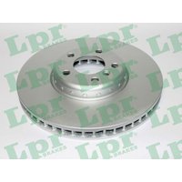 Bremsscheibe LPR B2086VBR vorne, belüftet, 1 Stück von Lpr