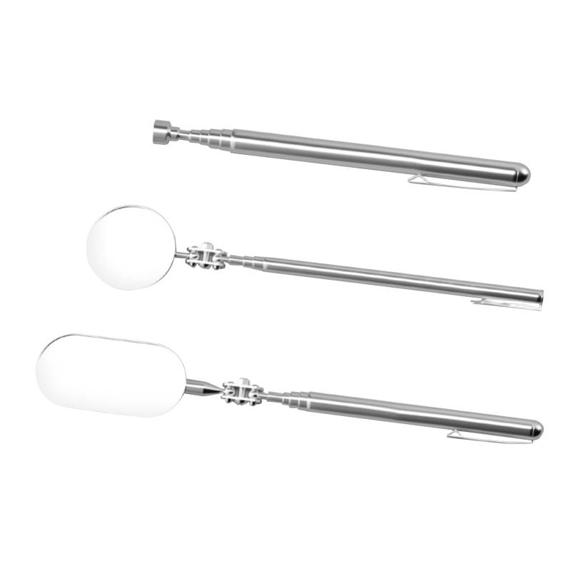 Lpsdssre Teleskopinspektionspiegel, Automobilwartungsinstrument, Metallmechaniker, Flexibles Teleskopdesign, Rost- Und Schadensfinder, Hitzebeständig, Für Männer von Lpsdssre