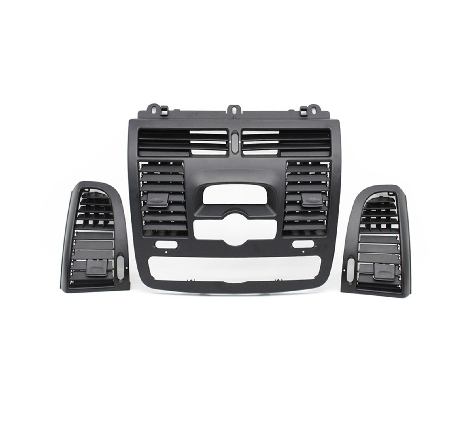 AC Lüftungsgitter Für Benz Für Vito Für Viano W636 W639 2004-2015 Auto Links Rechts Centarl Mitte AC Vent Grille Air Outlet Panel Abdeckung Klimaanlage Vents(Model B 3pieces Set) von Lspbfkq