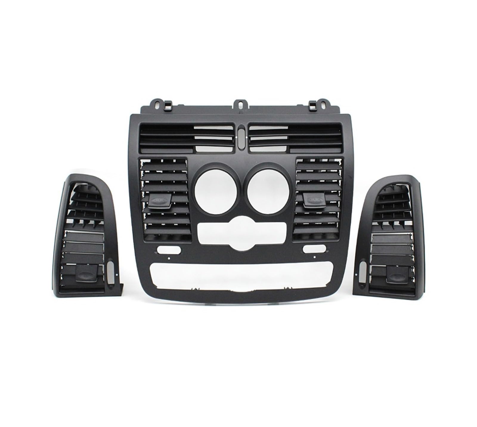 AC Lüftungsgitter Für Benz Für Vito Für Viano W636 W639 2004-2015 LHD RHD Auto Links Rechts Centarl AC Vent Grille Air Outlet Panel Abdeckung Klimaanlage Vents(Model A 3pieces Set) von Lspbfkq
