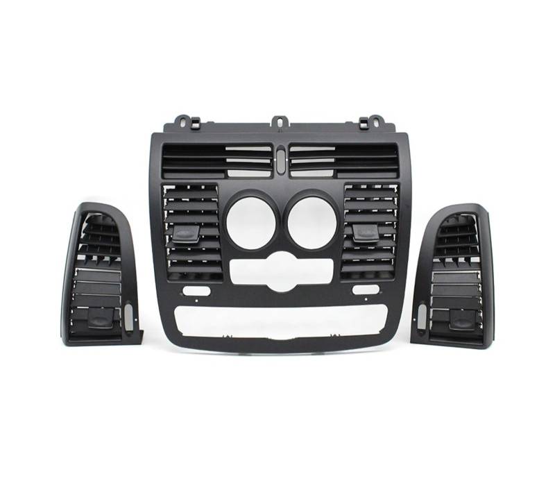 AC Lüftungsgitter Für Benz Für Vito Für Viano W636 W639 2004-2015 LHD RHD Auto Links Rechts Centarl AC Vent Grille Air Outlet Panel Abdeckung Klimaanlage Vents(Model A 3pieces Set) von Lspbfkq