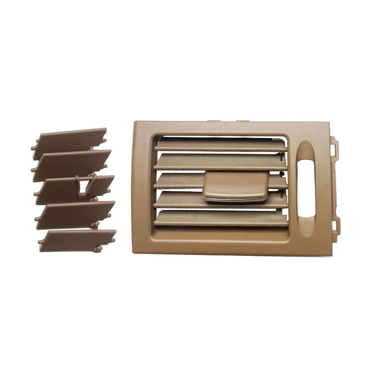 AC Lüftungsgitter Für Benz W204 C-Klasse C180 C200 C220 C230 260 300 350 2007–2011 LHD RHD Links Rechts Air Vent Outlet Grille Klimaanlage Vents(LHD Left Yellow) von Lspbfkq