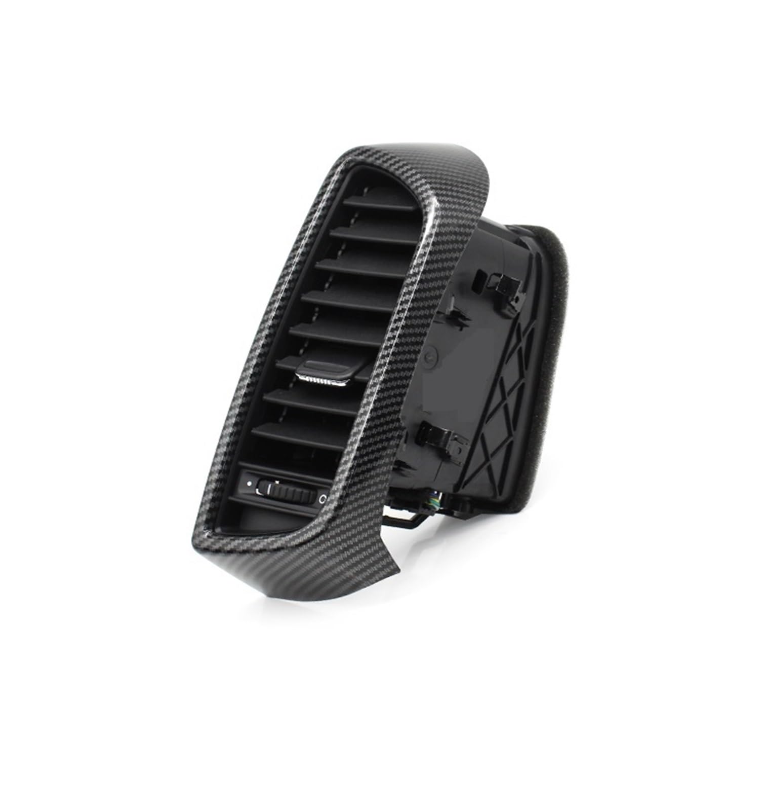 AC Lüftungsgitter Für Cayenne 7P5 2010-2015 Vorne Mitte Zentrale Klimaanlage AC Vent Grille Outlet Komplette Montage 7P5819728E Klimaanlage Vents(Carbon Central-Right) von Lspbfkq