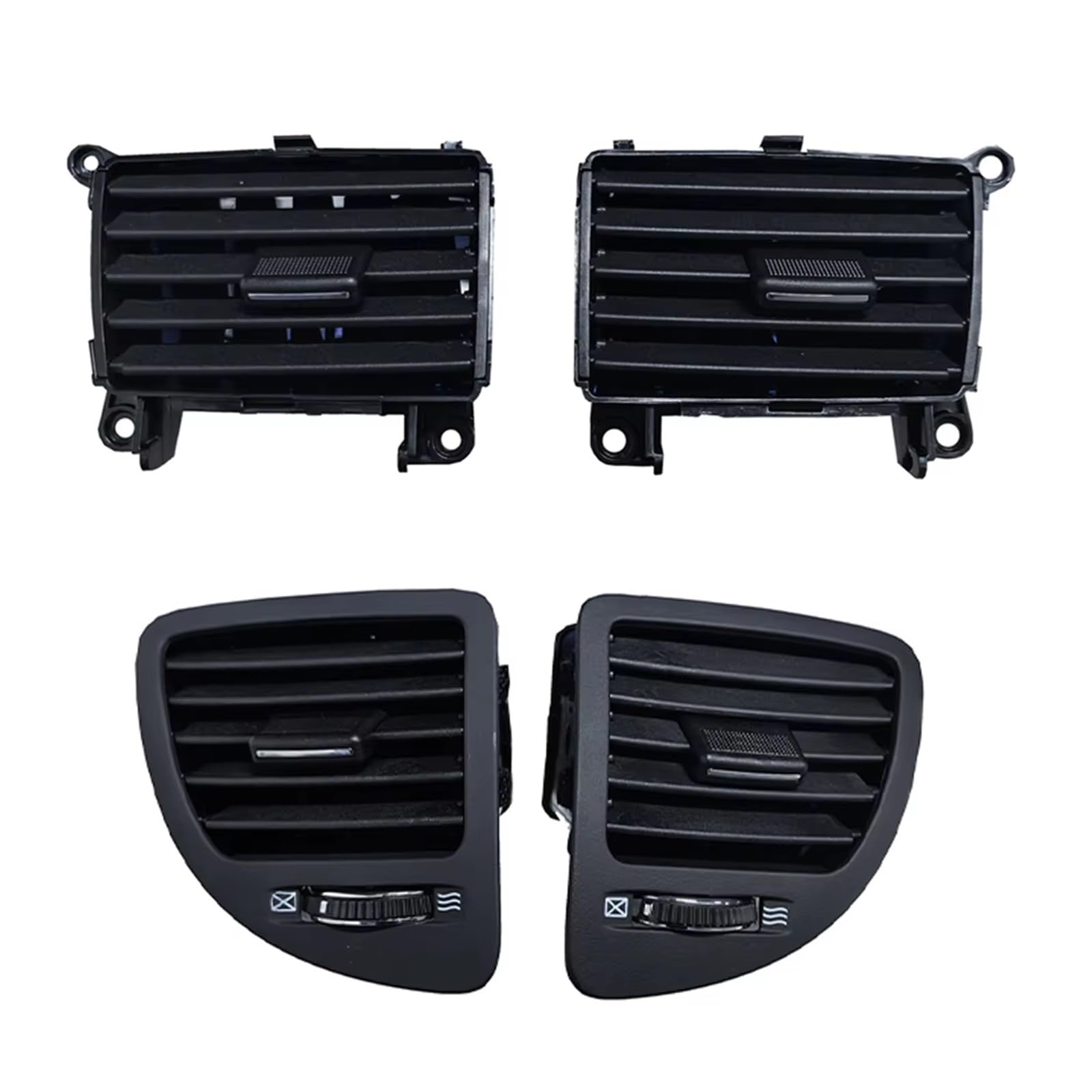 AC Lüftungsgitter Für Kia Für Sportage 2005-2009 Dashboard Klimaanlage Outlet Center 974801F000 974901F000 Klimaanlage Vents(4 pieces) von Lspbfkq