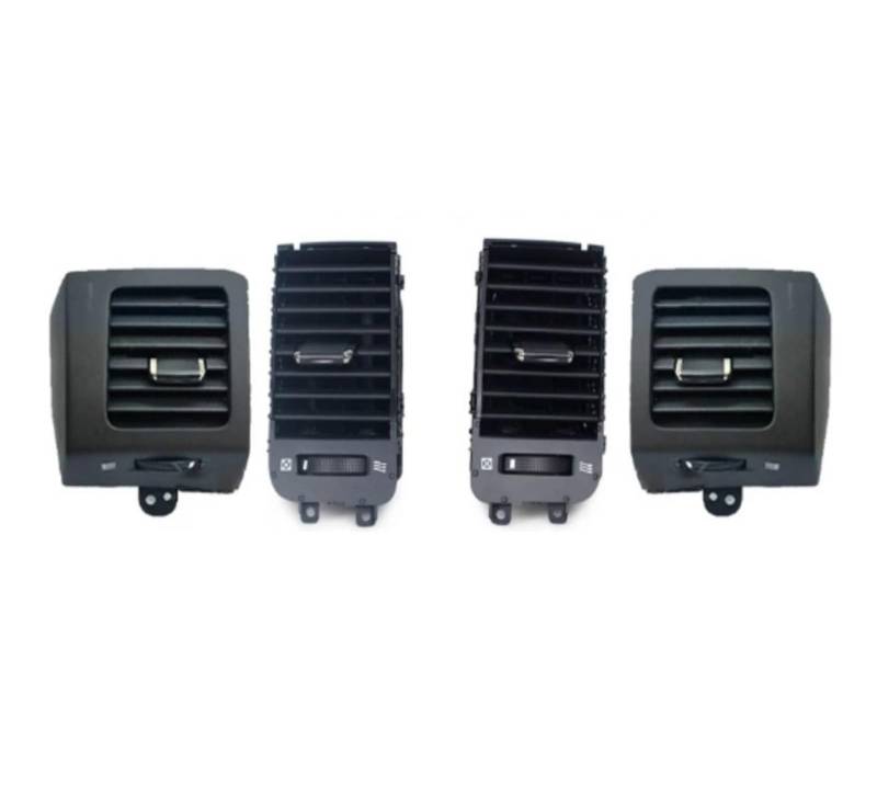 AC Lüftungsgitter Für Lexus GX470 2003 2004 2005 2006 2007 2008 2009 Klimaanlage Klimaanlage Grille Dashboard Air Vent Outlet Klimaanlage Vents(4pieces Air outlet-A) von Lspbfkq