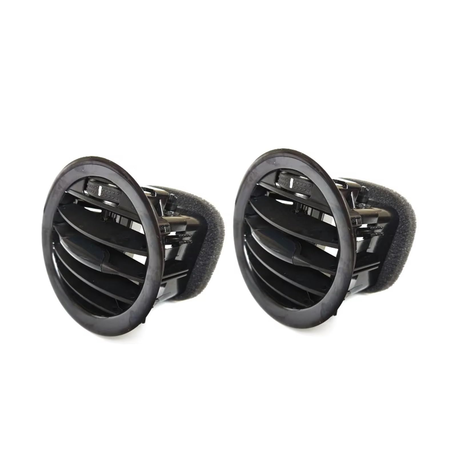 AC Lüftungsgitter Für Opel Für ADAM Für CORSA D MK3 Für Vauxhall Outlet Grille 2201099 13417363 A/C Air Vent Abdeckung Passt Klimaanlage Vents(2pieces Black) von Lspbfkq