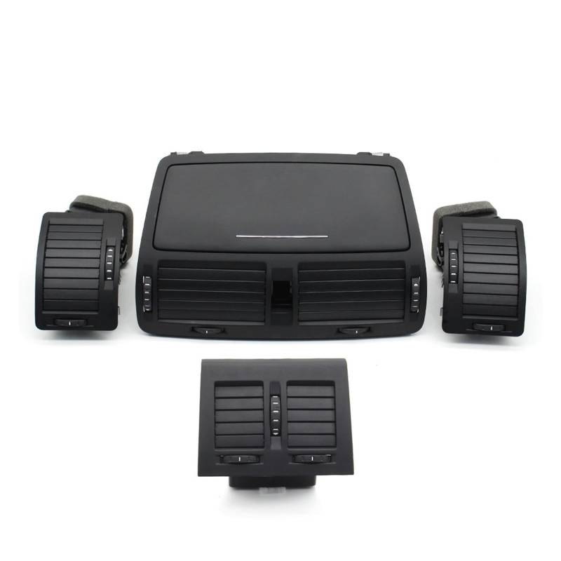 AC Lüftungsgitter Für Skoda Für Octavia 2004-2014 1ZD819701 1Z0819203 Auto Klimaanlage Air Vent AC Vent Grille Montage Klimaanlage Vents(Full Set 4pieces) von Lspbfkq