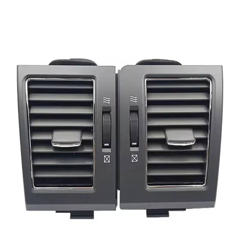 AC Lüftungsgitter Für Toyota Für Land Für Cruiser LC200 2008-2013 Auto Dashboard Mitte A/C Klimaanlage Outlet Montage Klimaanlage Vents(Gray-LHD-RHD) von Lspbfkq