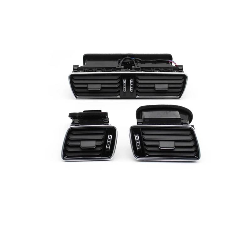 AC Lüftungsgitter Für VW Für Passat B6 B7 CC 3AD819702A 3AD819728A Auto Dashboard Klimaanlage AC Vent Grille Montage Klimaanlage Vents(LHD-3pieces) von Lspbfkq
