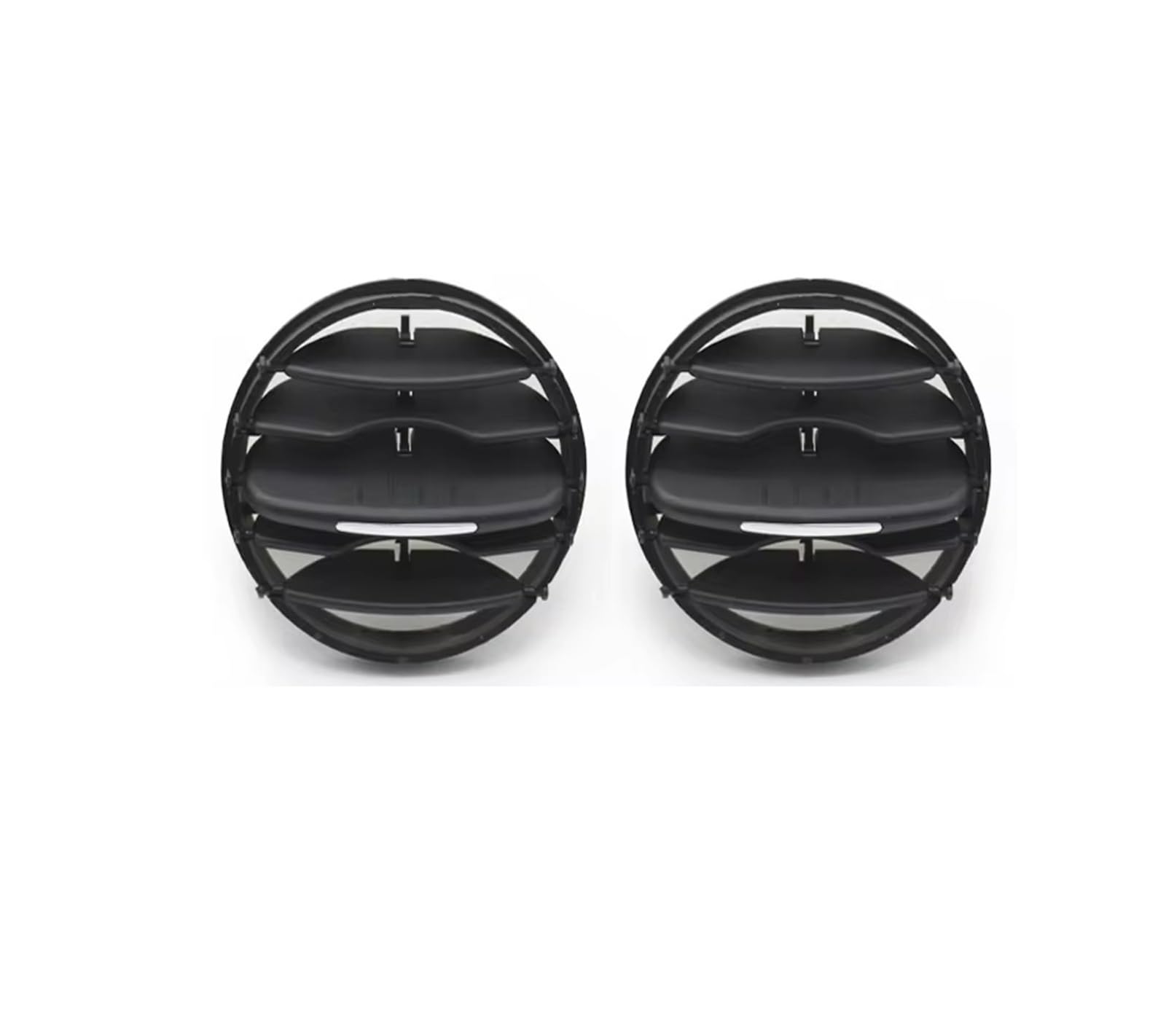AC Lüftungsgitter Für VW Für Tiguan 2010 2011 2012 2013 2014 2015 2016 2017 Auto Klimaanlage AC Vent Grille Outlet Abdeckung Klimaanlage Vents(Middle 2pieces) von Lspbfkq