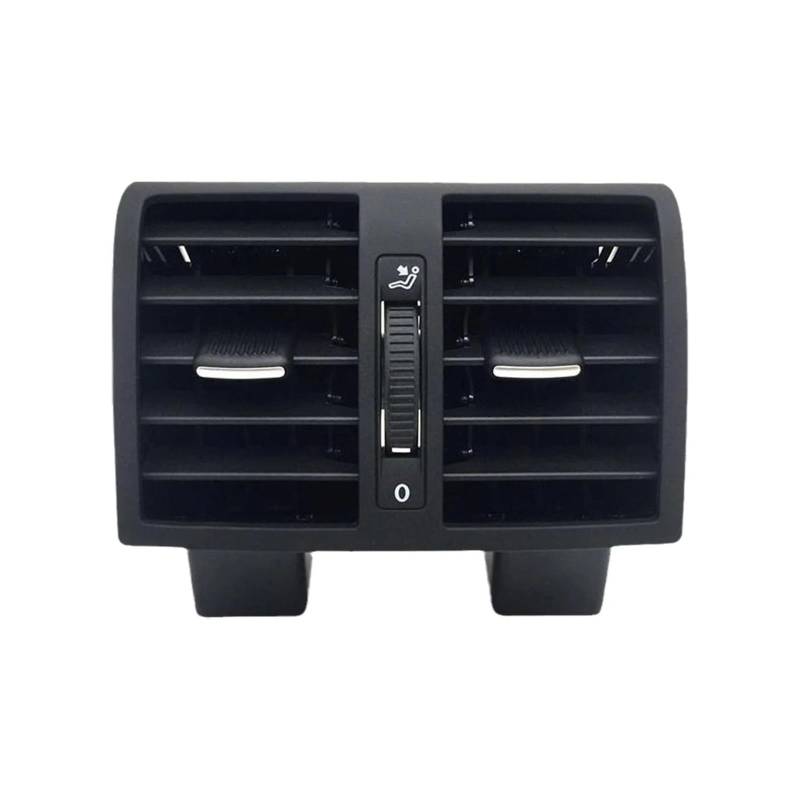 AC Lüftungsgitter Für VW Für Touran 1T 1T1 1T2 1T3 Für Caddy 2003-2015 Hinten AC Schwarz Air Outlet Vent Grill Klimaanlage Vents von Lspbfkq