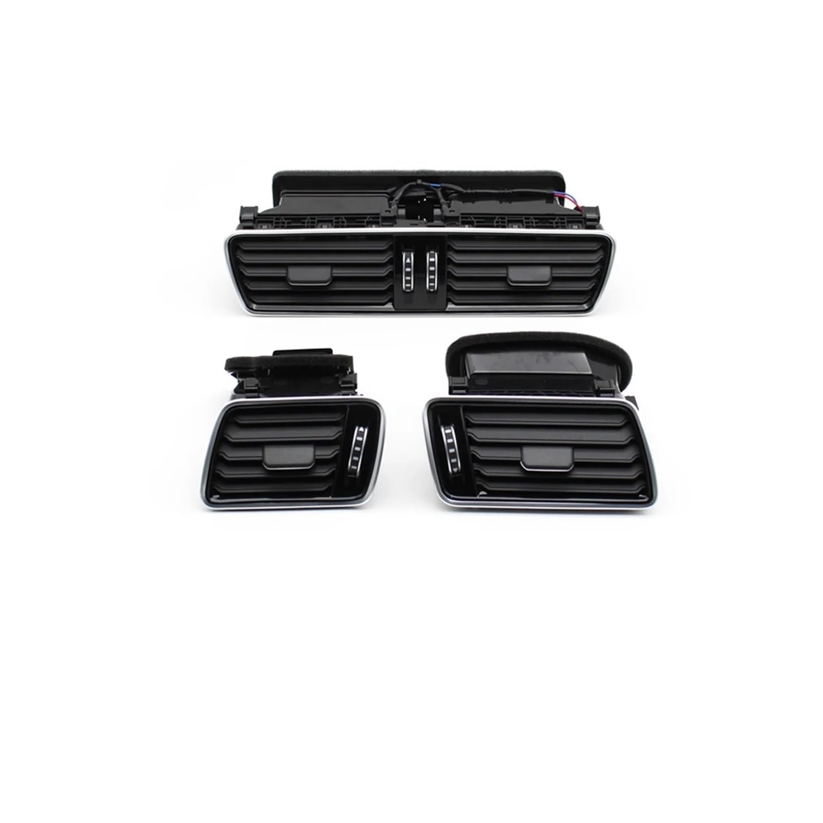 AC Lüftungsgitter Für VW R6 3AD819701A Auto Klimaanlage Links Rechts Mitte AC Vent Outlet Montage Klimaanlage Vents(LHD-3pieces) von Lspbfkq