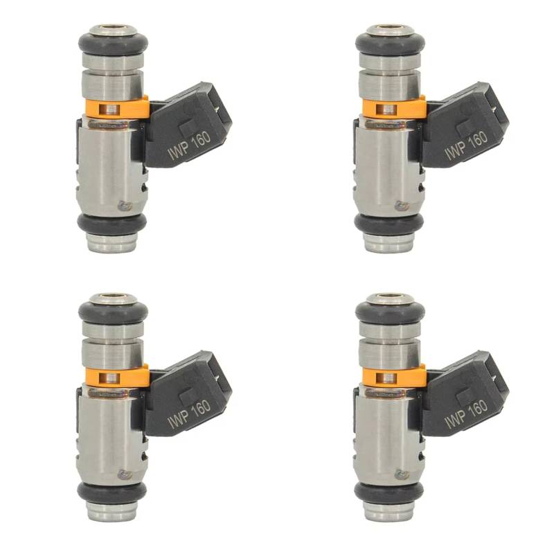 Auto Einspritzdüse Für FIAT für Grande für Punto 1.2 2007 R. für POJ 1.2/1.4 8V 500 1.2 8V MPI 50kW 1.2/1.4 8V 4X IWP160 Kraftstoffinjektoren Einspritzventil von Lspbfkq