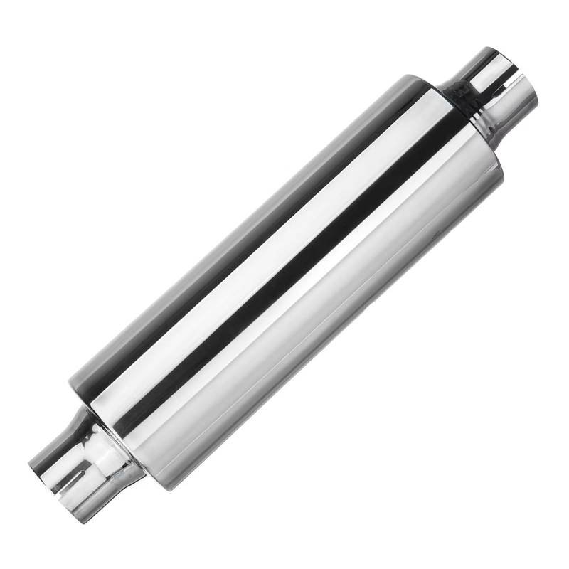 Auto Endrohre 2 "50mm Universal Auto Resonator Auspuffrohr Schalldämpfer Auspuff Endrohr Schalldämpfer 16 Zoll Lange Auspuffendrohr von Lspbfkq