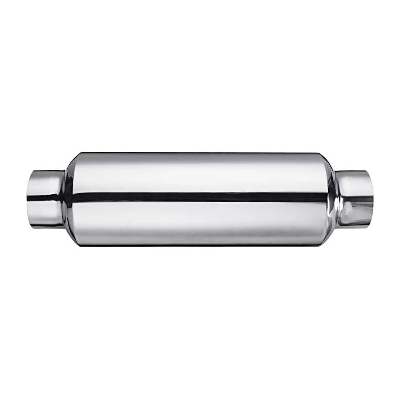 Auto Endrohre 63mm 2,5 "Auto Auspuff Resonator Schalldämpfer Edelstahl Schalldämpfer Spitze Auspuff Endrohr Schalldämpfer Universal Auspuffendrohr von Lspbfkq