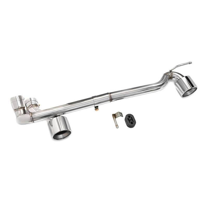 Auto Endrohre Für E90 E92 318i 320i 330i 325i 2006-2016 MT Stoßstange Schalldämpfer Spitze Auspuffrohr Doppel Auspuffrohr Auspuffendrohr(Silber) von Lspbfkq
