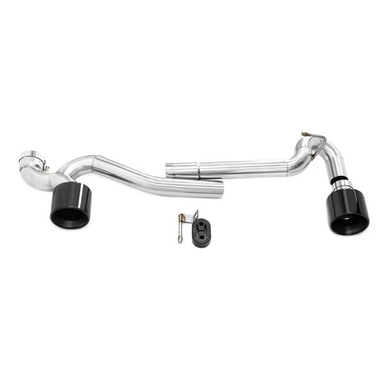 Auto Endrohre Für E90 E92 320i 318i 325i Up 335i Look Auspuffrohr Edelstahl Schalldämpfer Spitze Endrohr Auto Dual Auspuff Spitze Auspuffendrohr(Schwarz) von Lspbfkq