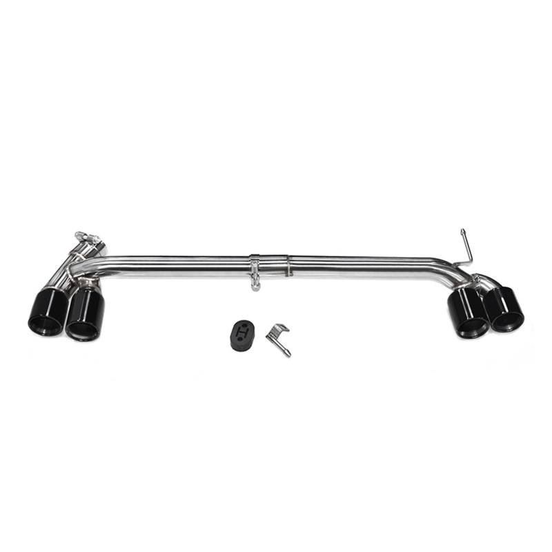 Auto Endrohre Für F30 F31 320i 330i 3er-Serie Schalldämpferspitze Düse Endrohr Auspuffanlage Tipps Quad Auto Auspuffspitze Auspuffendrohr(Schwarz) von Lspbfkq