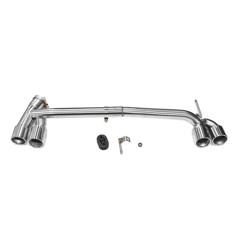 Auto Endrohre Für F30 F31 320i 330i 3er-Serie Schalldämpferspitze Düse Endrohr Auspuffanlage Tipps Quad Auto Auspuffspitze Auspuffendrohr(Silber) von Lspbfkq
