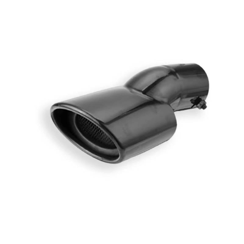 Auto Endrohre Für Fit Für Jazz 2014-2022 1 Stück Edelstahl-Endschalldämpfer-Endrohr-Schalldämpferspitze Auspuffendrohr(Chrome) von Lspbfkq