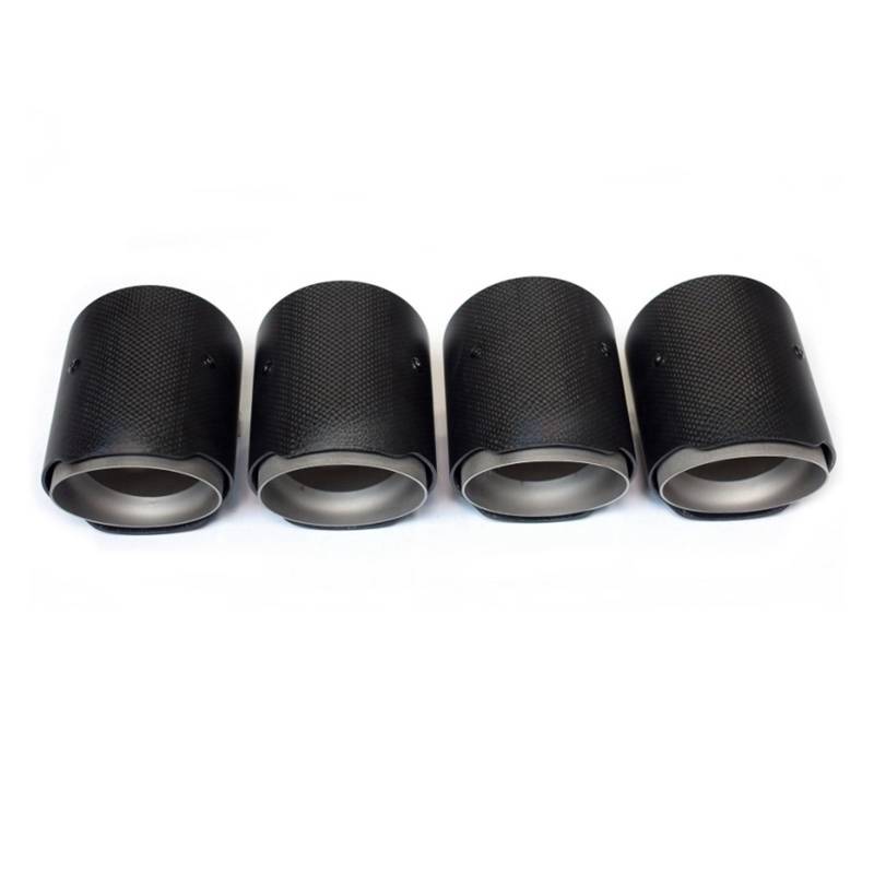 Auto Endrohre Für M2 F87 M3 F80 M4 F82 F83 CarMuffler Endrohr Upgrade 4 Stück Carbon Fiber Auspuffspitze Gewidmet Auspuffendrohr(4piece b) von Lspbfkq