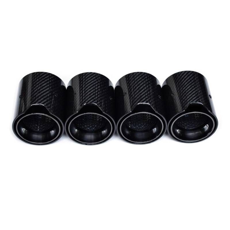 Auto Endrohre Für M2 F87 M3 F80 M4 F82 F83 CarMuffler Endrohr Upgrade 4 Stück Carbon Fiber Auspuffspitze Gewidmet Auspuffendrohr(4piece f) von Lspbfkq