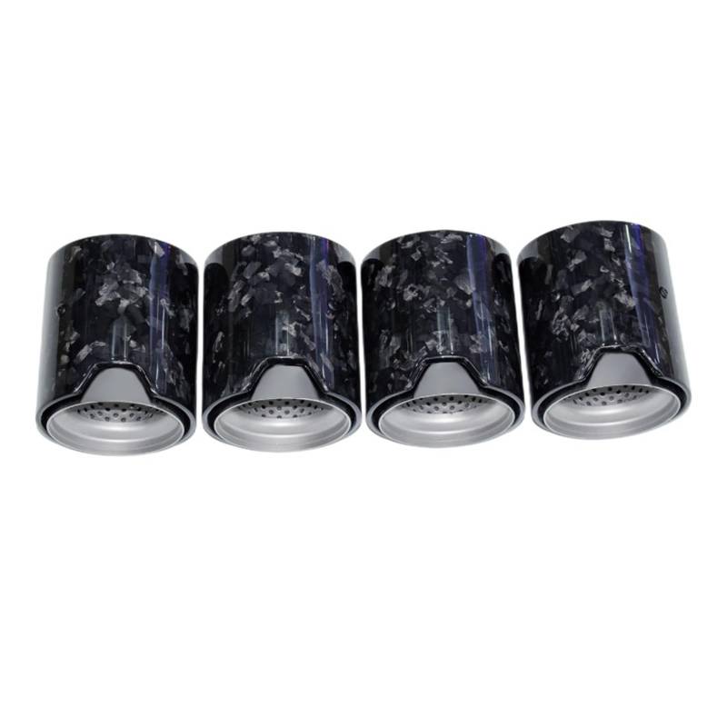 Auto Endrohre Für M2 F87 M3 F80 M4 F82 F83 CarMuffler Endrohr Upgrade 4 Stück Carbon Fiber Auspuffspitze Gewidmet Auspuffendrohr(4piece h) von Lspbfkq